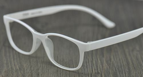 诗蒙韩版tr90超轻超弹性 男女通用 白色眼镜架 近视眼睛框个性潮
